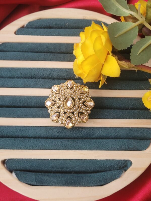Ruhi Adjustable Ring - Pattern 3