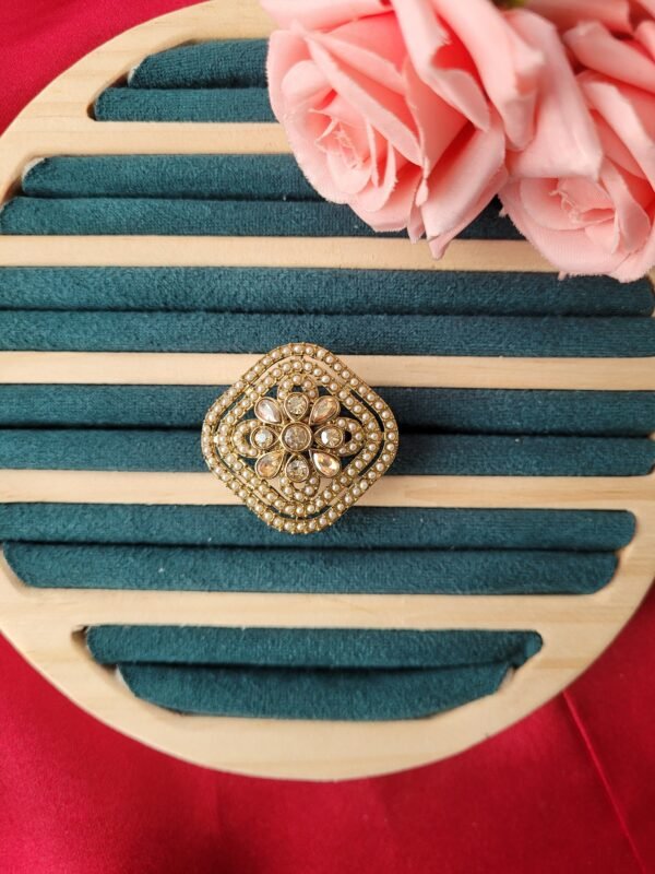 Urvashi Adjustable Ring - Pattern 1