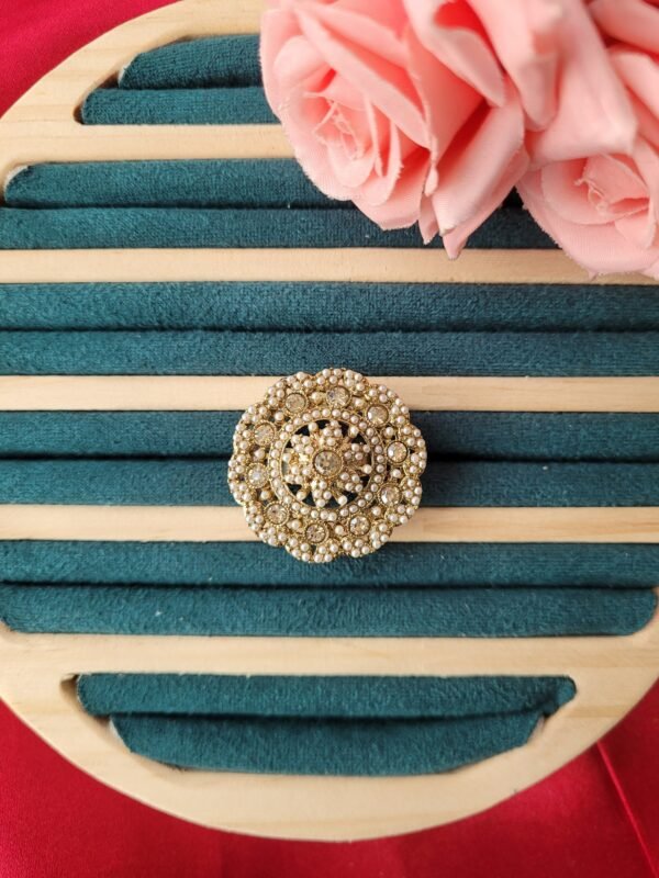 Urvashi Adjustable Ring - Pattern 6