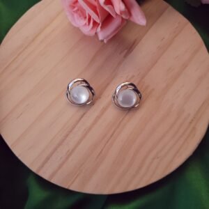 Golden Pearl Studs