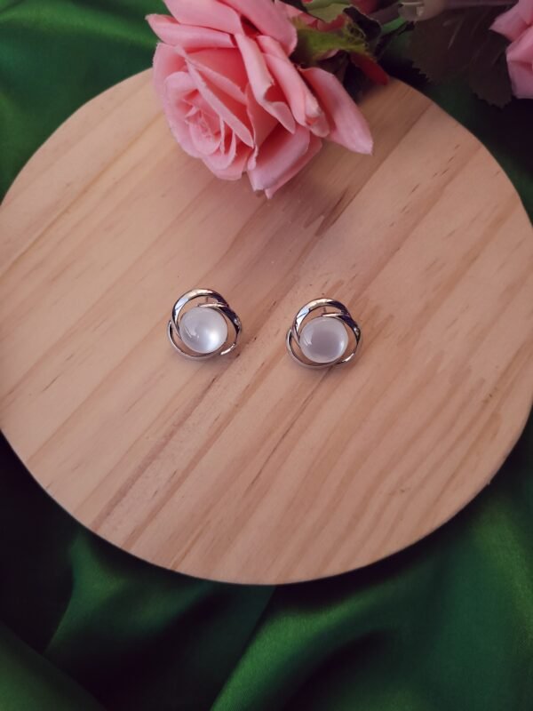 Golden Pearl Studs