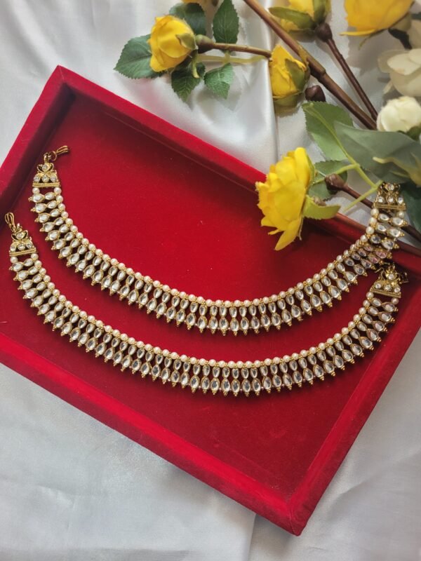 Kundan Ghungroo Payal Pattern 3