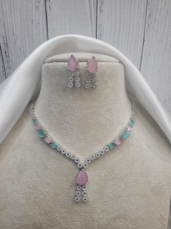 Riddhima American Diamond Set - Multi