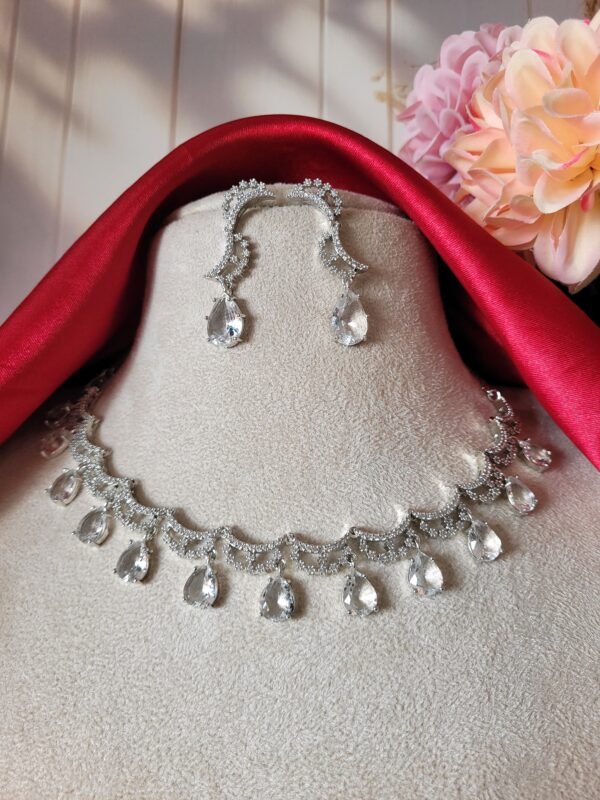 Jenny American Diamond Set - White