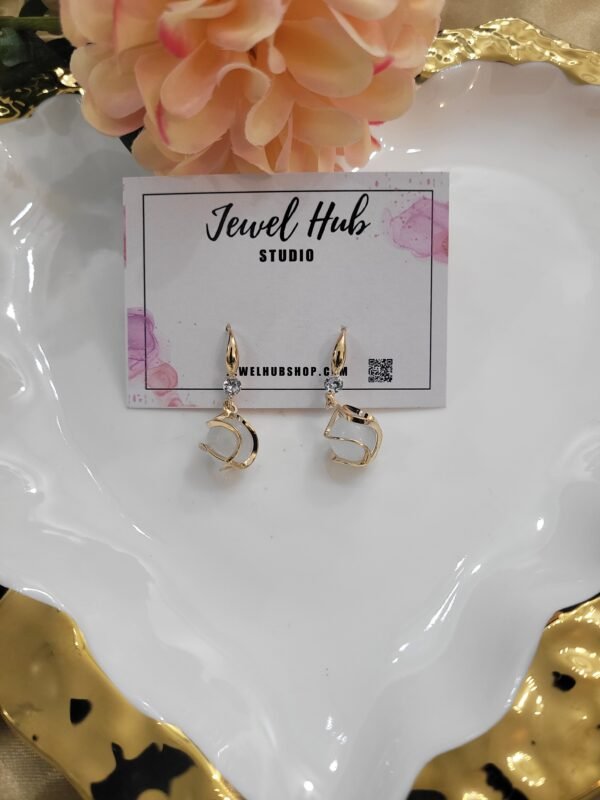 Premium Stone Hanging Earrings