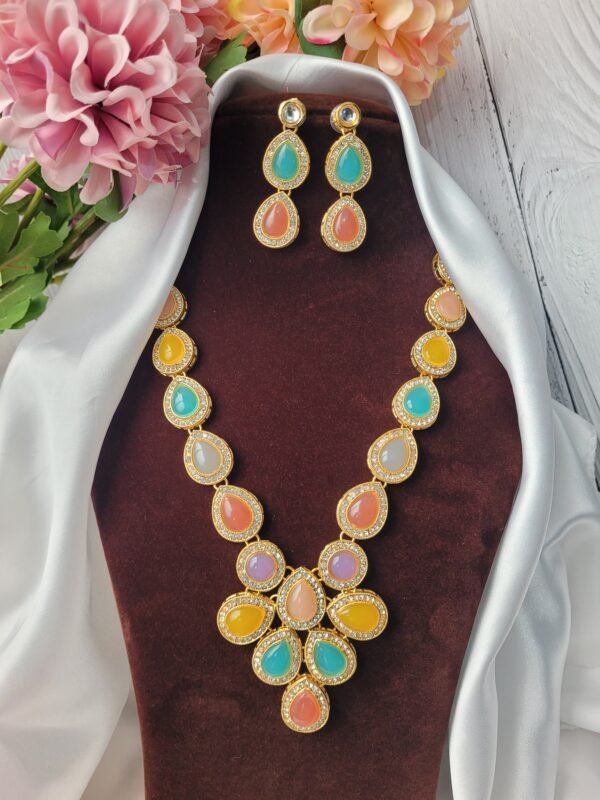 Long Multi Stone Set