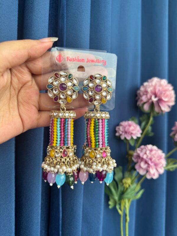 Anusha Kundan Jhumka - Multi