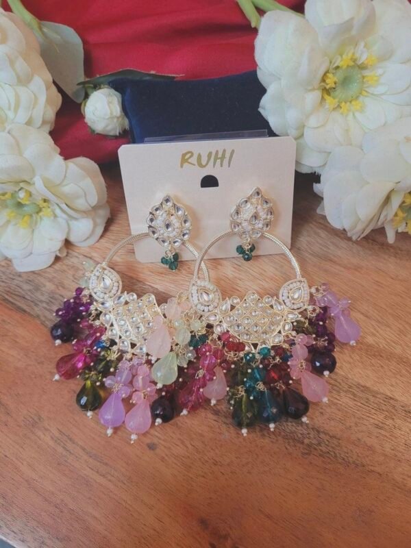 Crystal Earrings - Multi