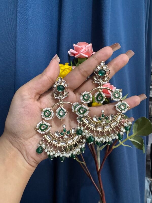 Mahima Meenakari Beauty - Dark Green