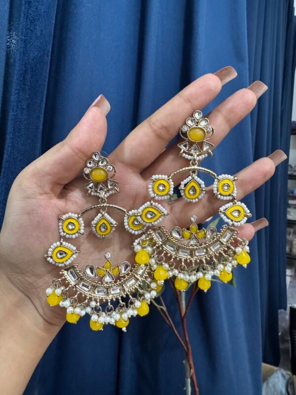 Mahima Meenakari Beauty - Yellow