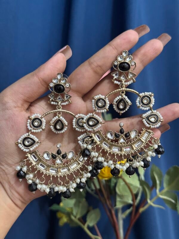 Mahima Meenakari Beauty - Black