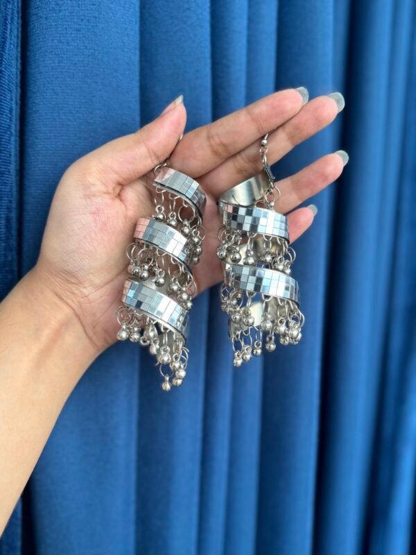 Spiral Mirror Earrings