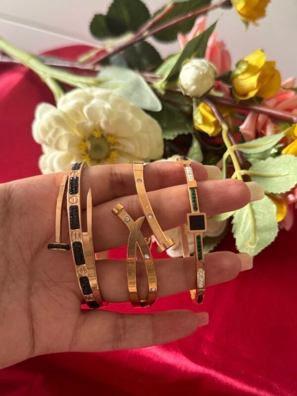 Anti Tarnish Kada Combo - Pattern 8