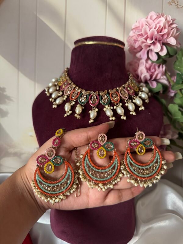Megha Premium Kundan Set - Multi