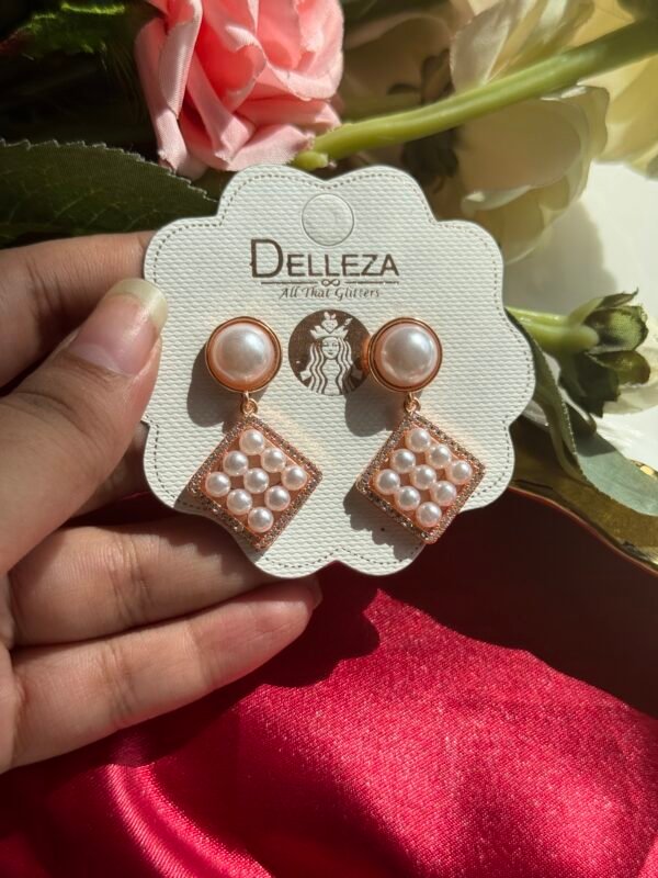Pearl Anti Tarnish Earrings