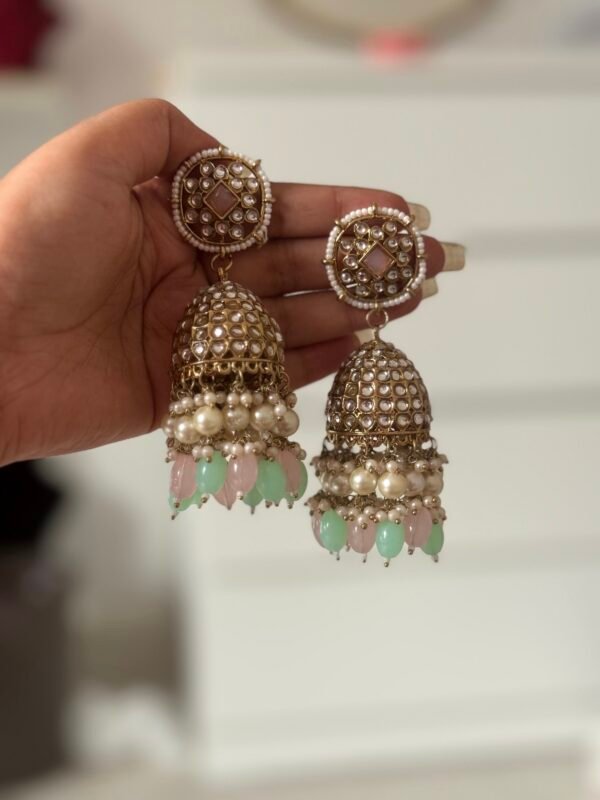 Veena Kundan Jhumka - Multi