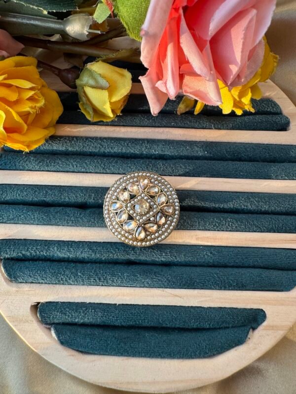 Adjustable Ring Ethnic - Pattern 4