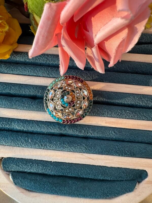 Adjustable Ring Ethnic - Pattern 3