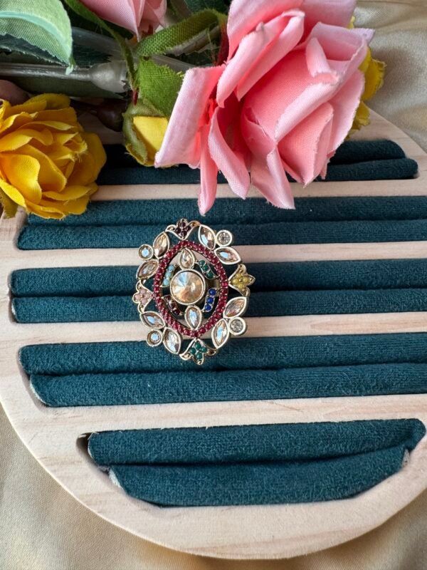 Adjustable Ring Ethnic - Pattern 7