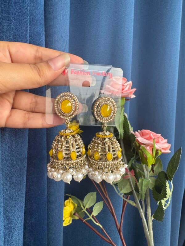 Kaashvi Jhumka - Yellow