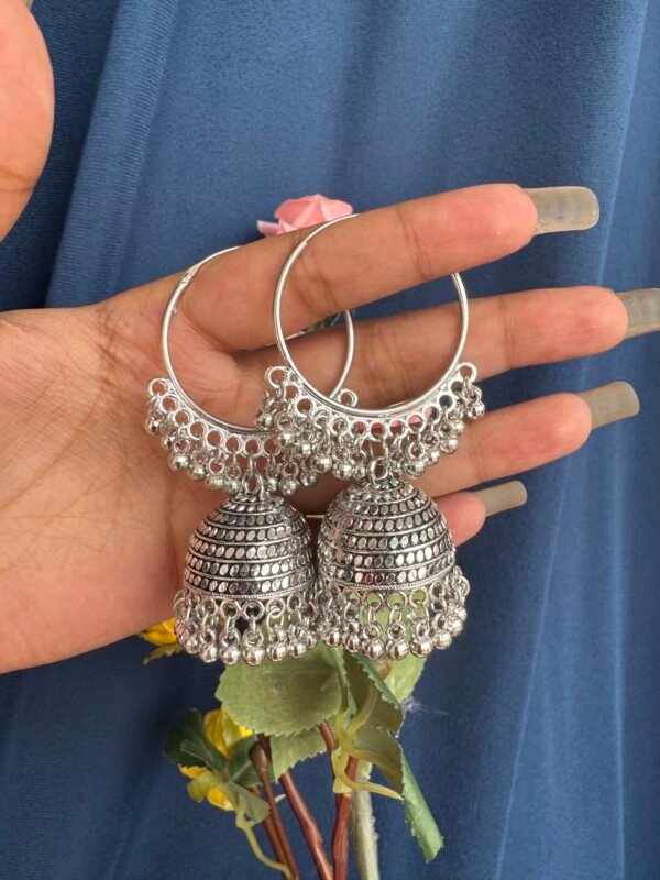 Jhumka Bali Earrings - Pattern 6