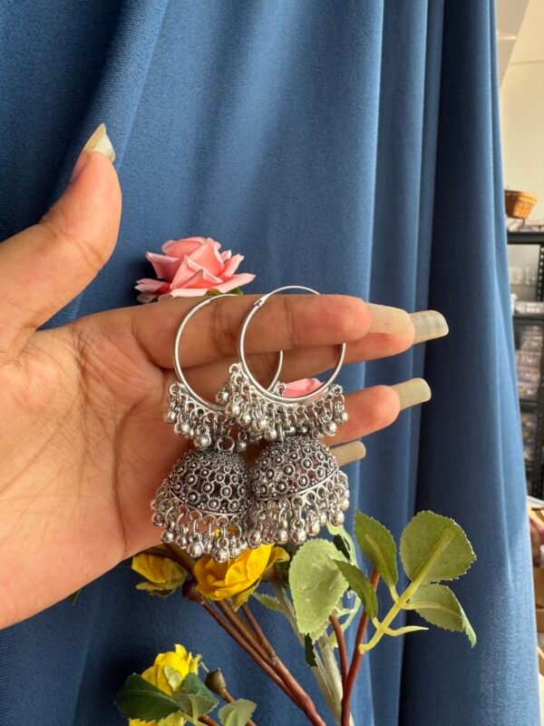 Jhumka Bali Earrings - Pattern 5