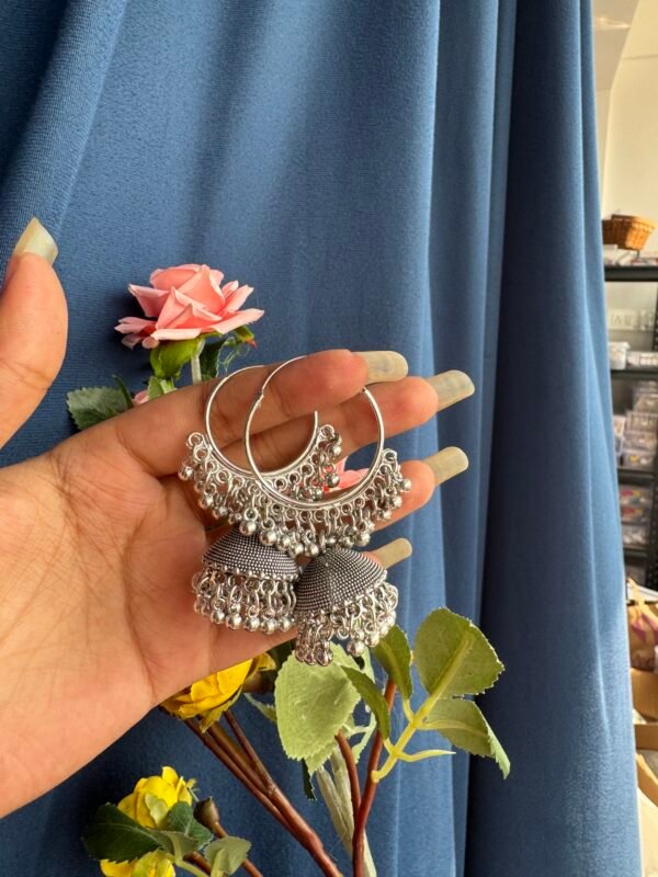 Jhumka Bali Earrings - Pattern 4