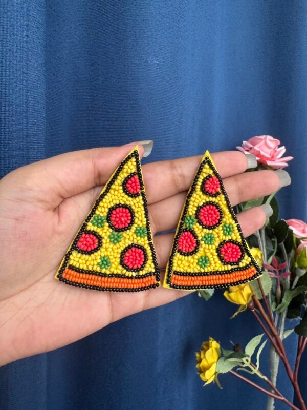 Pizza Earrings