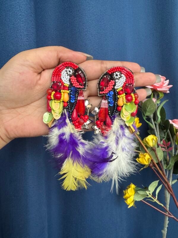 Parrot Handmade Earrings