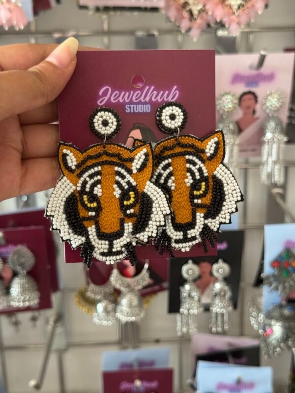 Tiger Earrings