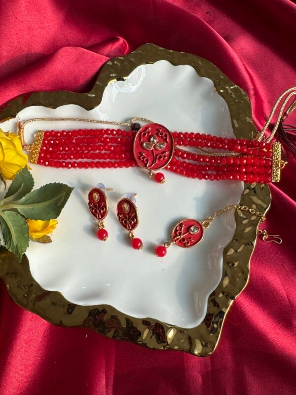 Red Crystal Choker