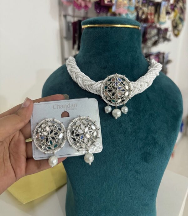 Mirror Beaded Set