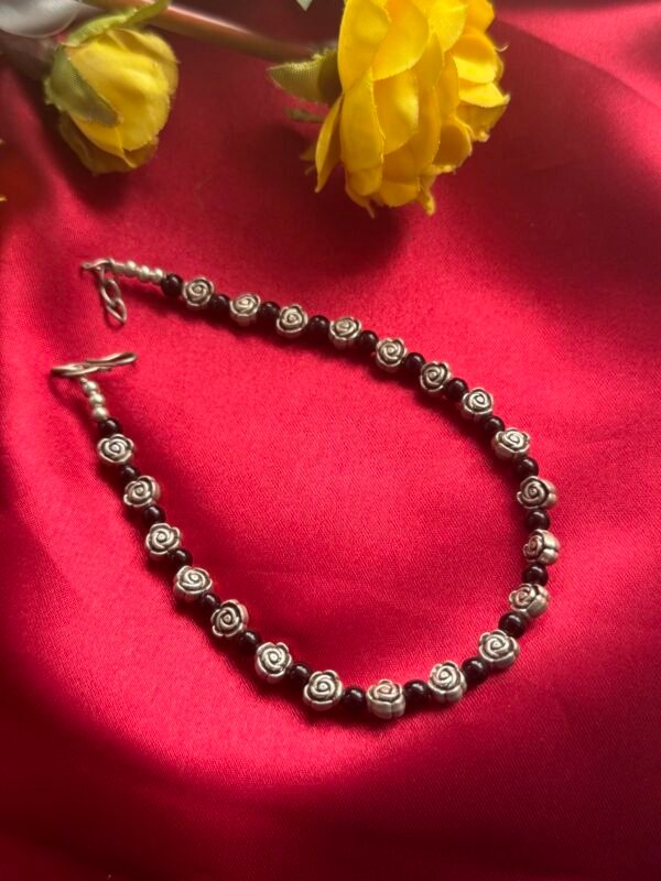 Anklet - Rose Pattern