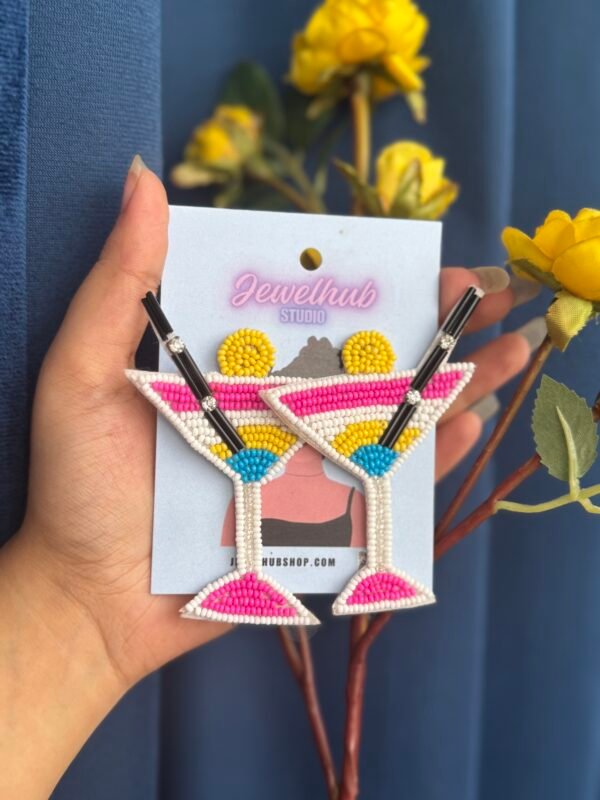 Handmade Cocktail Earrings