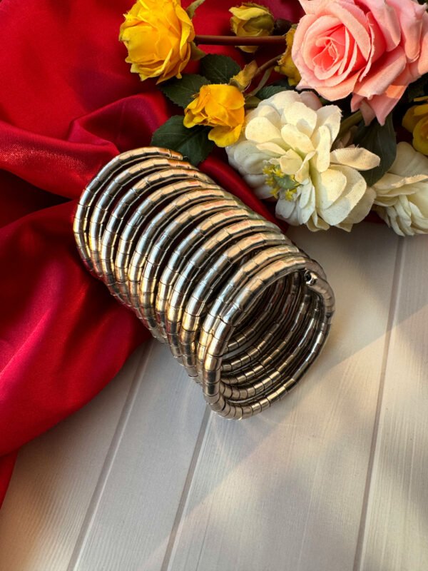 Swirl Kada - Silver